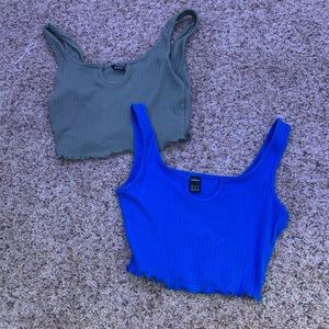 two shein tank tops